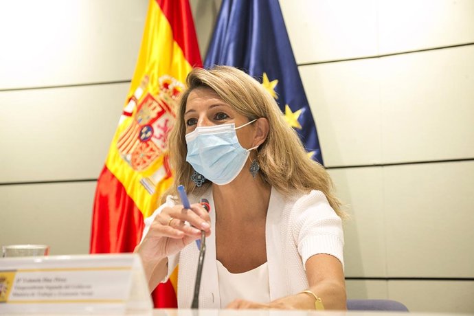Archivo - La vicepresidenta segunda del Gobierno y ministra de Trabajo y Economía Social, Yolanda Díaz.