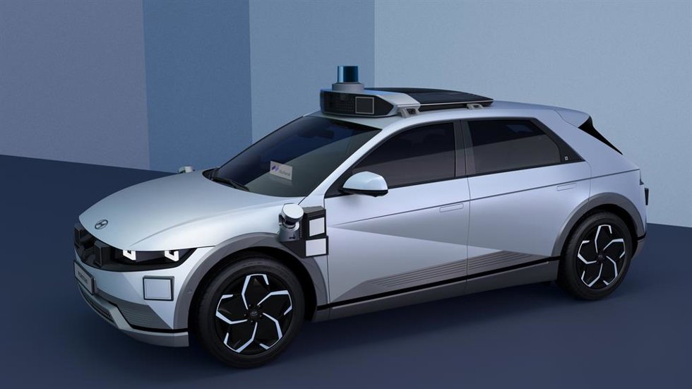 Imagen del Hyundai Ioniq 5 robotaxi.