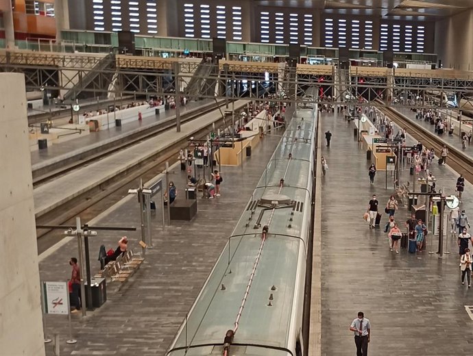 Estación Delicias de Zaragoza.