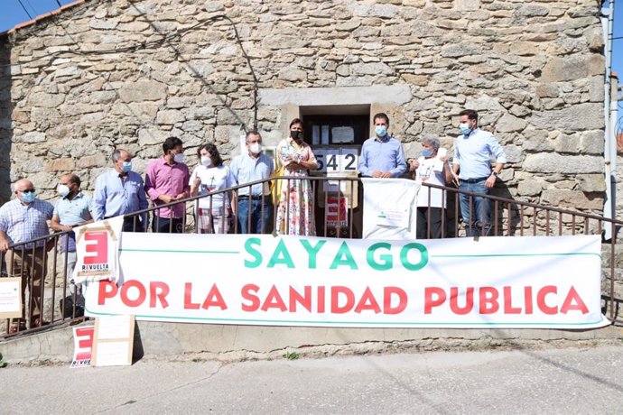 Visita del secretario general del PSOECyL, Luis Tudanca, a Monumenta (Zamora).