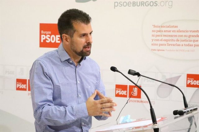 Archivo - El secretario general del PSOECyL, Luis Tudanca.