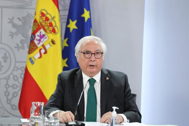 El ministro de Universidades, Manuel Castells