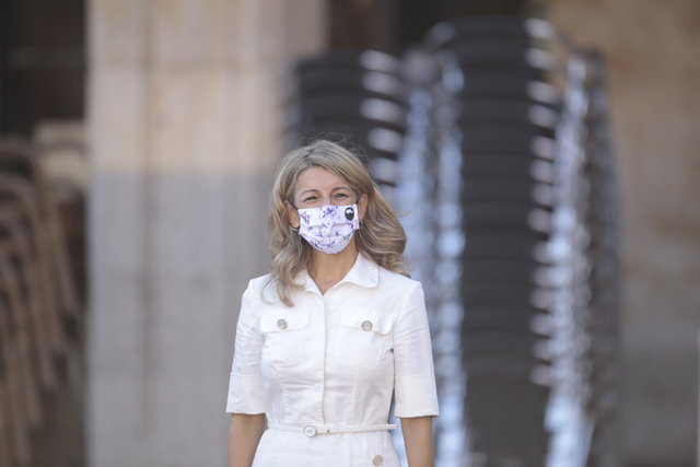 La vicepresidenta segunda y ministra de Trabajo y Economía Social, Yolanda Díaz