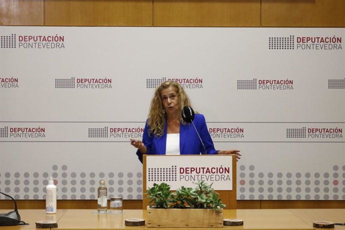 Carmela Silva, presidenta de la Diputación de Pontevedra