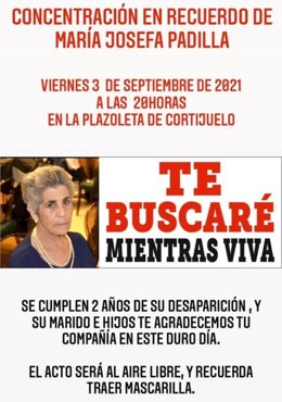 Cartel difundido en redes sociales.