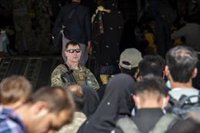 Una veintena de afganos "conocidos" por la Inteligencia alemana están entre los evacuados al país