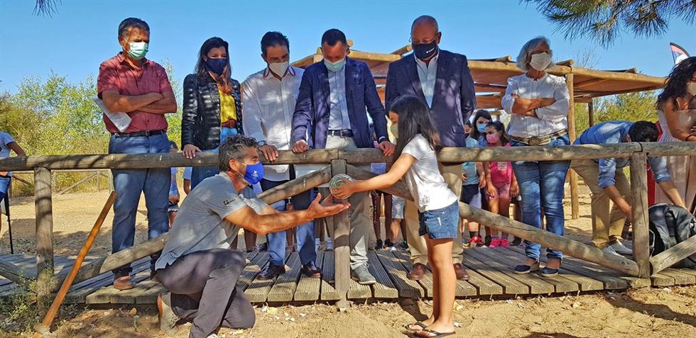 Clausura de la Escuela de Exploradores Marismas del Odiel en su décimo aniversario.