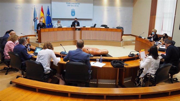 Comisión 7, Agricultura, Alimentación, Gandaría e Montes del Parlamento gallego del 3 de septiembre del 2021.