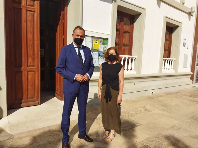 El delegado de Turismo visita Serón (Almería).