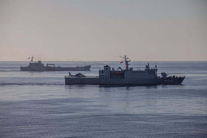 Dos buques cargados de suministros donados llegan a Haití procedentes de México
