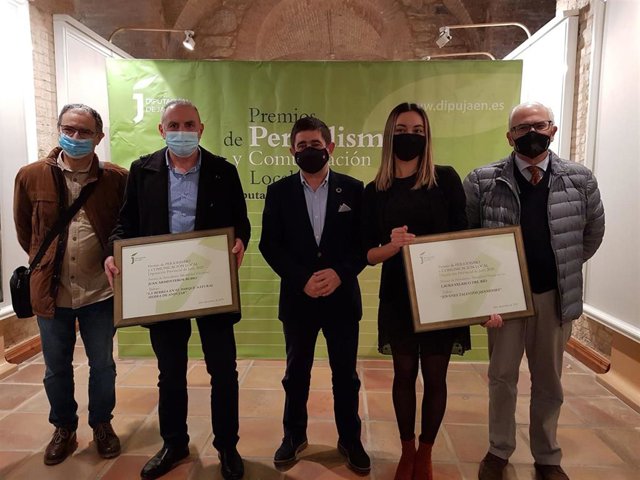Entrega de premios de Periodismo y Comunicación de la Diputación de Jaén.