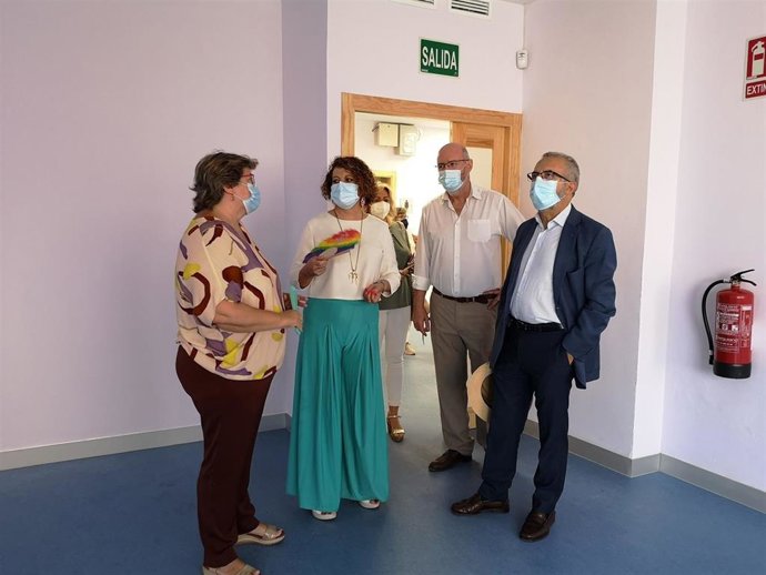 Adela Castaño, en el CIAM de Cerro Amate.