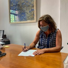 La secretaria general del PSIB-PSOE, Francina Armengol, presenta su precandidatura a encabezar la lista correspondiente al ámbito territorial de la Federación Socialista de Mallorca.