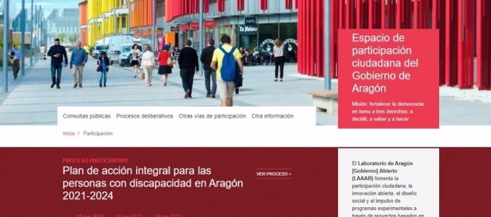 La participación digital eleva a 2.607 el número de ciudadanos registrados en la plataforma Aragón Gobierno Abierto.