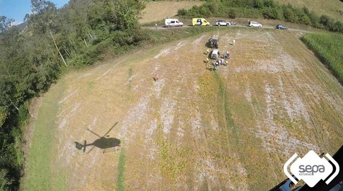 Accidente en Valdés