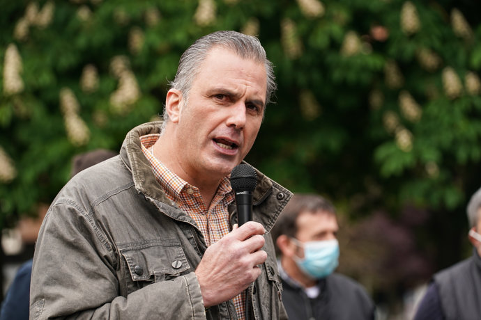 El secretario general de Vox, Javier Ortega Smith