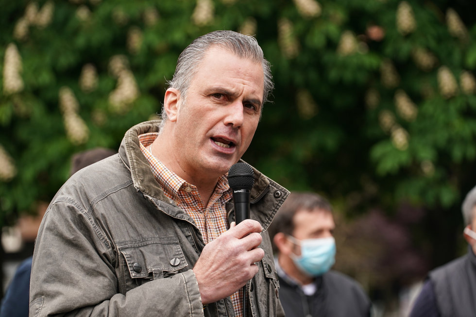 El secretario general de Vox, Javier Ortega Smith
