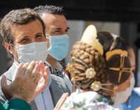 Casado reivindica la Plaza de Toros de Valncia como anticipo de las "grandes victorias electorales" del PP
