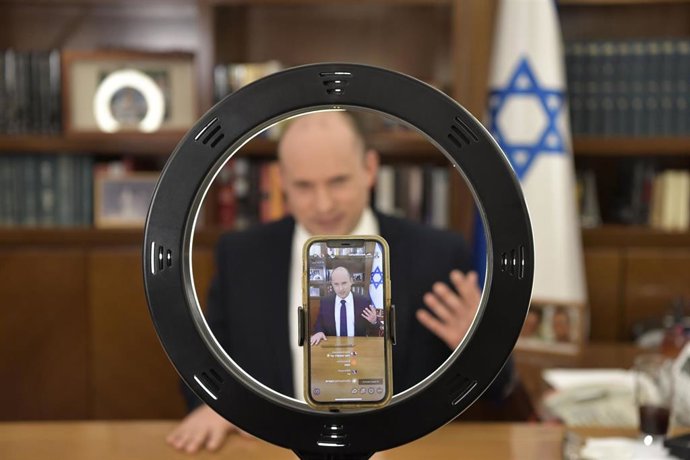 El primer mnistro israelí, Naftali Bennett
