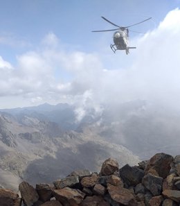 Rescate de montaña.