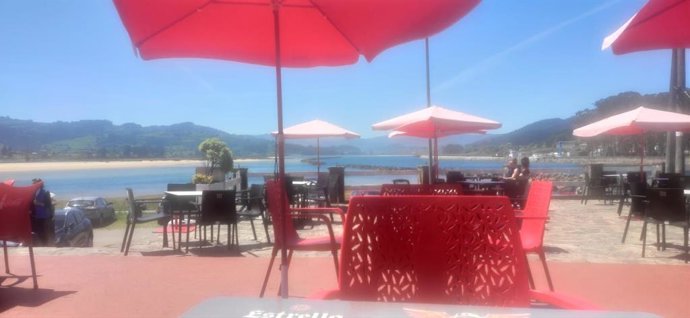 Archivo - Terraza en Rodiles (Villaviciosa)  