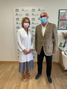 Reunión IMIBIC y Gerencia en Reina Sofía