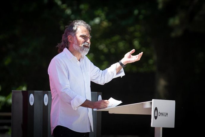 Archivo - El presidente de mnium Cultural, Jordi Cuixart