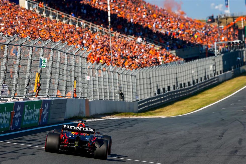 Max Verstappen en Zandvoort