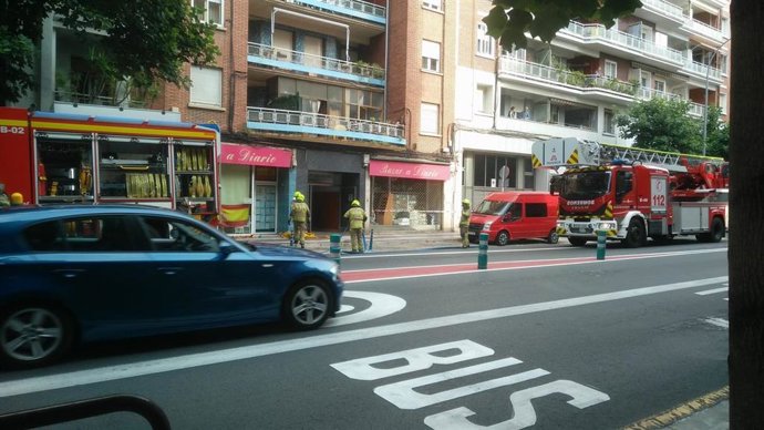 Bomberos del Ayuntamiento de Logroño