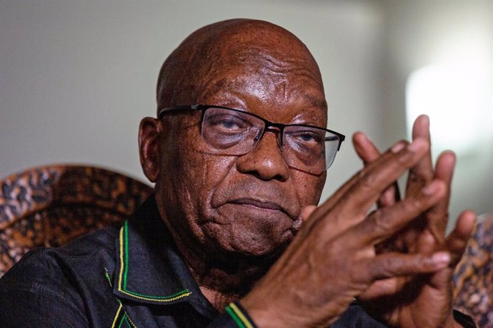 Archivo - El expresidente de Sudáfrica Jacob Zuma