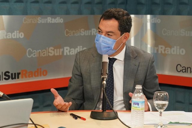 Juanma Moreno, este lunes