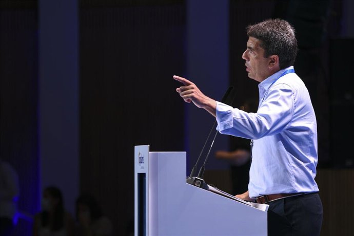 Archivo - Carlos Mazón (PPCV) en un comunicado