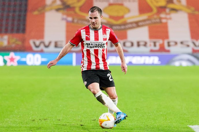 Archivo - Mario Gotze of PSV during the UEFA Europa League, round of 32, 2nd leg football match between PSV and Olympiacos on February 25, 2021 at PSV Stadion in Eindhoven, Netherlands - Photo Perry van de Leuvert / Orange Pictures / DPPI