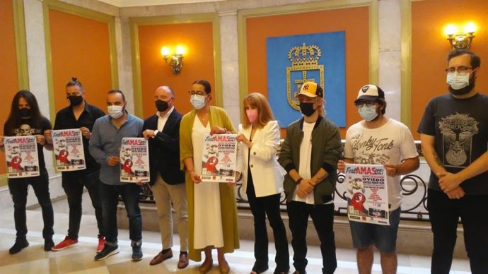 Presentación de la final del FestiAMAS.