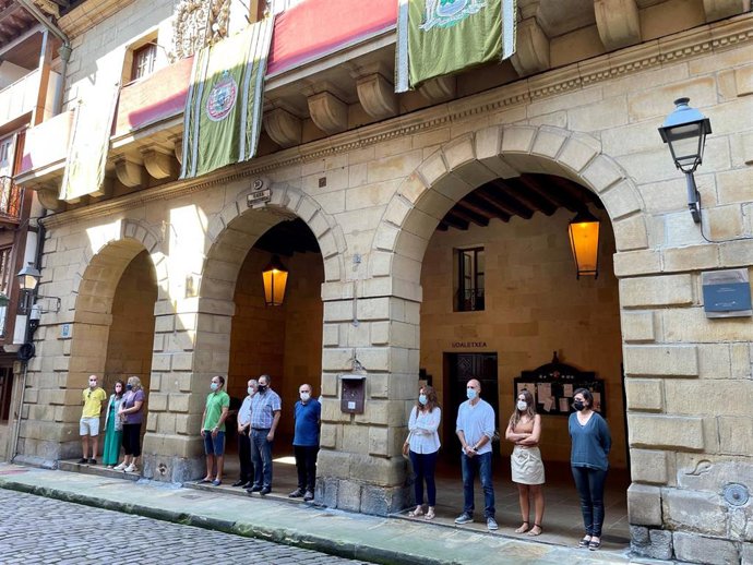 Concentración en Hondarribia