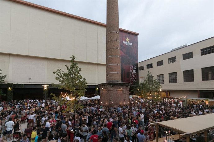 Archivo - Actividades en la Antiga Fbrica Estrella Damm en las fiestas de la Merc de 2018