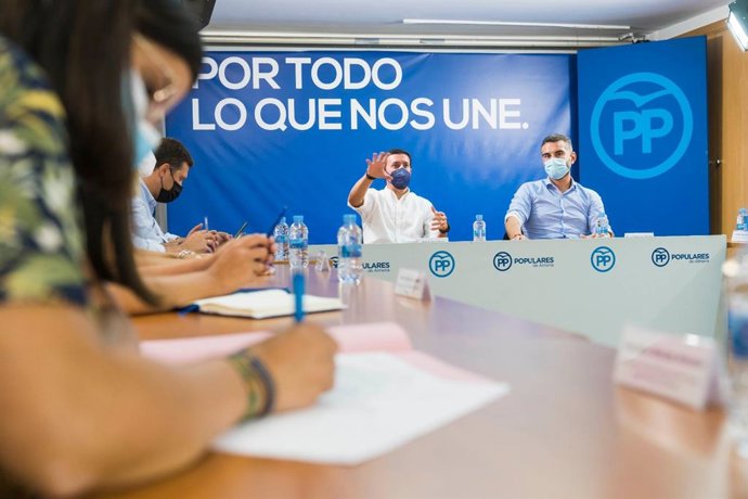 Comisión permanente del PP de Almería.