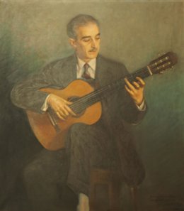 Óleo del compositor Regino Sainz de la Maza.