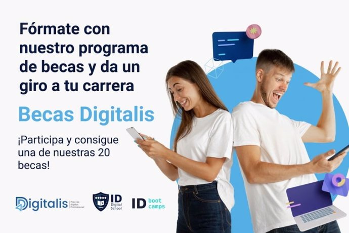ID Digital School y Digitalis ofrecen 20 becas