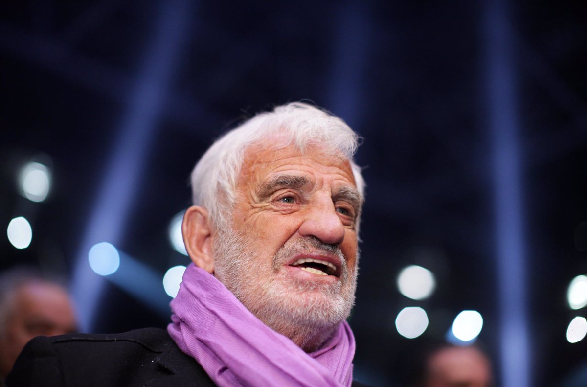 France.  French actor Jean-Paul Belmondo, Icon of Nouvelle Vague, dies