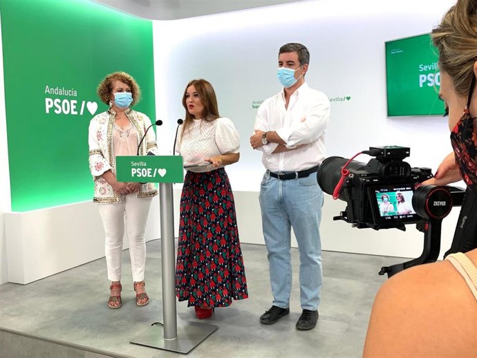 Rueda de prensa del PSOE