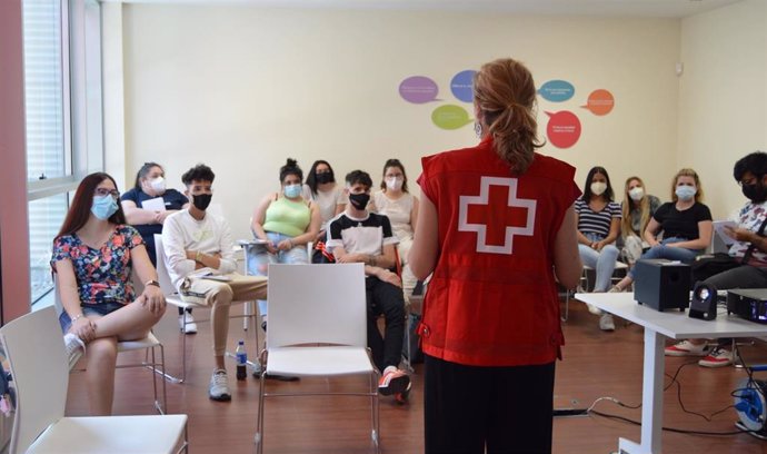 Un taller de empleo juvenil de Cruz Roja.
