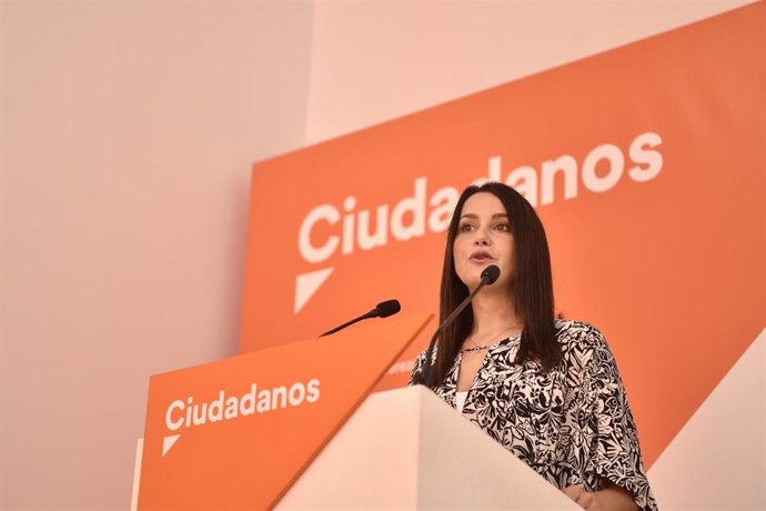 La presidenta de Ciudadanos, Inés Arrimadas.