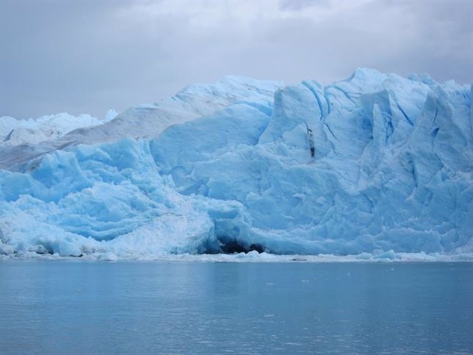 Archivo - Un glaciar en la Patagonia