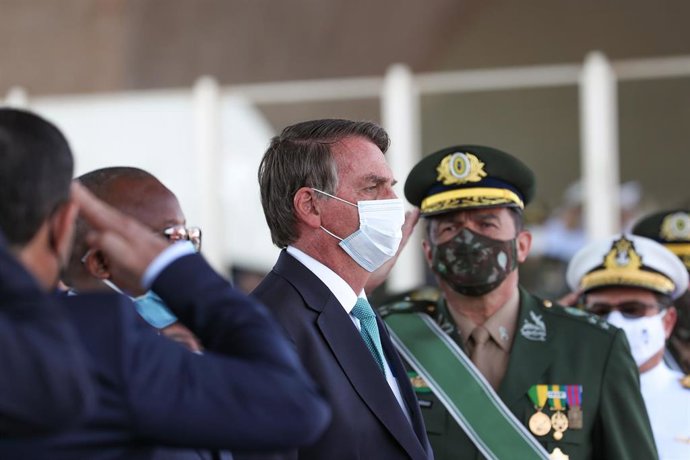 El presidente de Brasil, Jair Bolsonaro