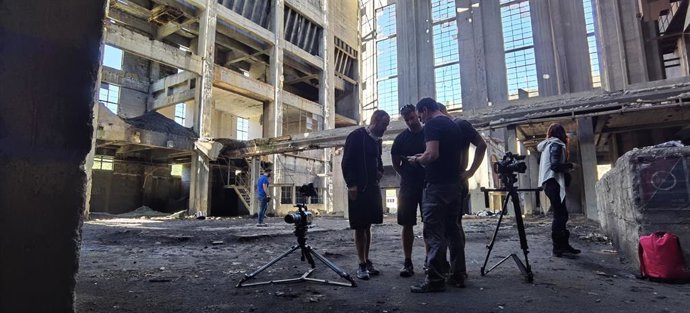 Rodaje en la provincia de Teruel de "Centímetros Cúbicos", el programa de Antena 3 TV dedicado al motor.