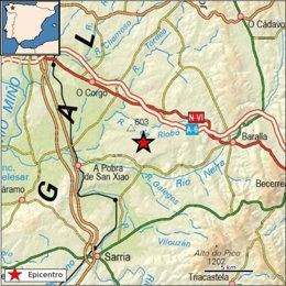 El epicentro del temblor se registró en Láncara