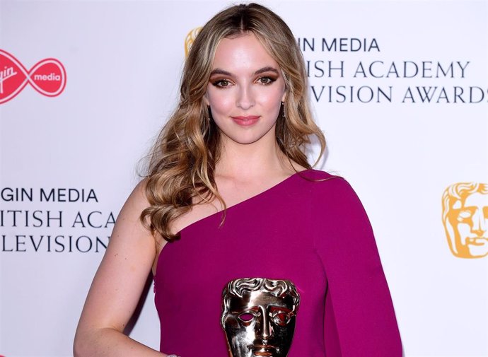 Archivo - Jodie Comer poses for a picture in the press room after winning the award for Best Actress