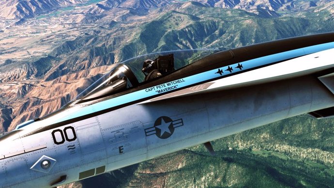 Expansión de Top Gun de Microsoft Flight Simulator.