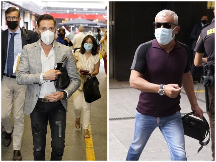 Antonio David Flores y Jorge Javier Vázquez, en el juicio del excolaborador contra 'La Fábrica de la tele' por despido improcedente